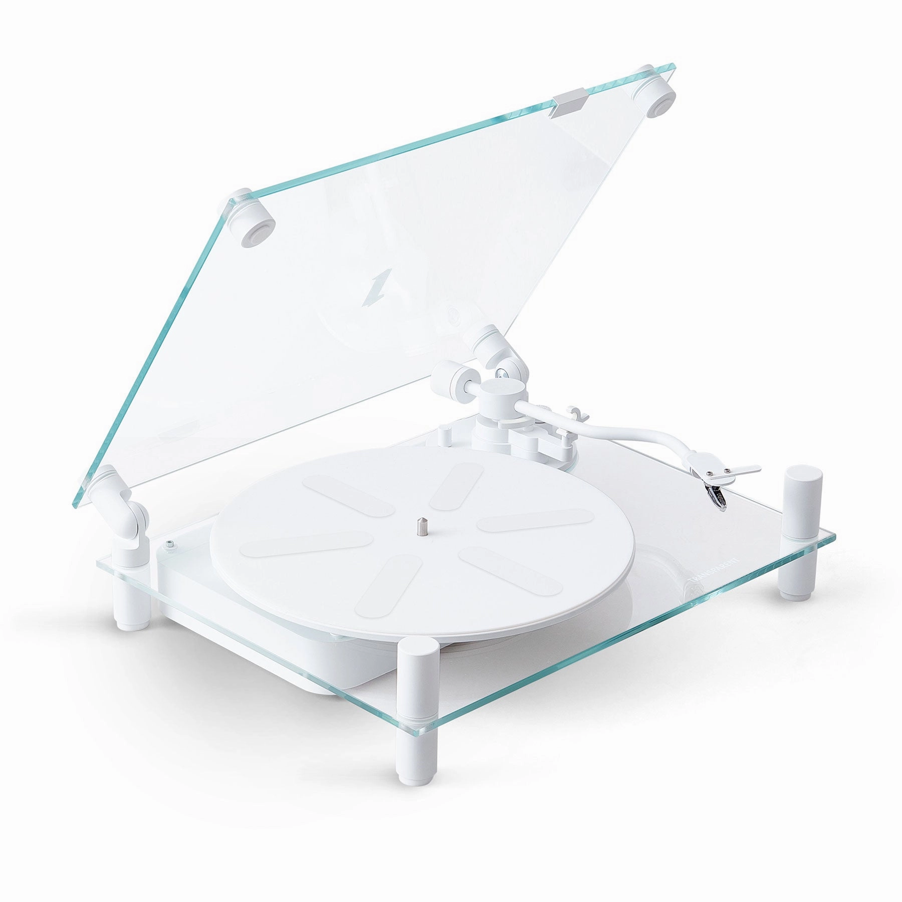 Transparent: Transparent Turntable w/ Bluetooth