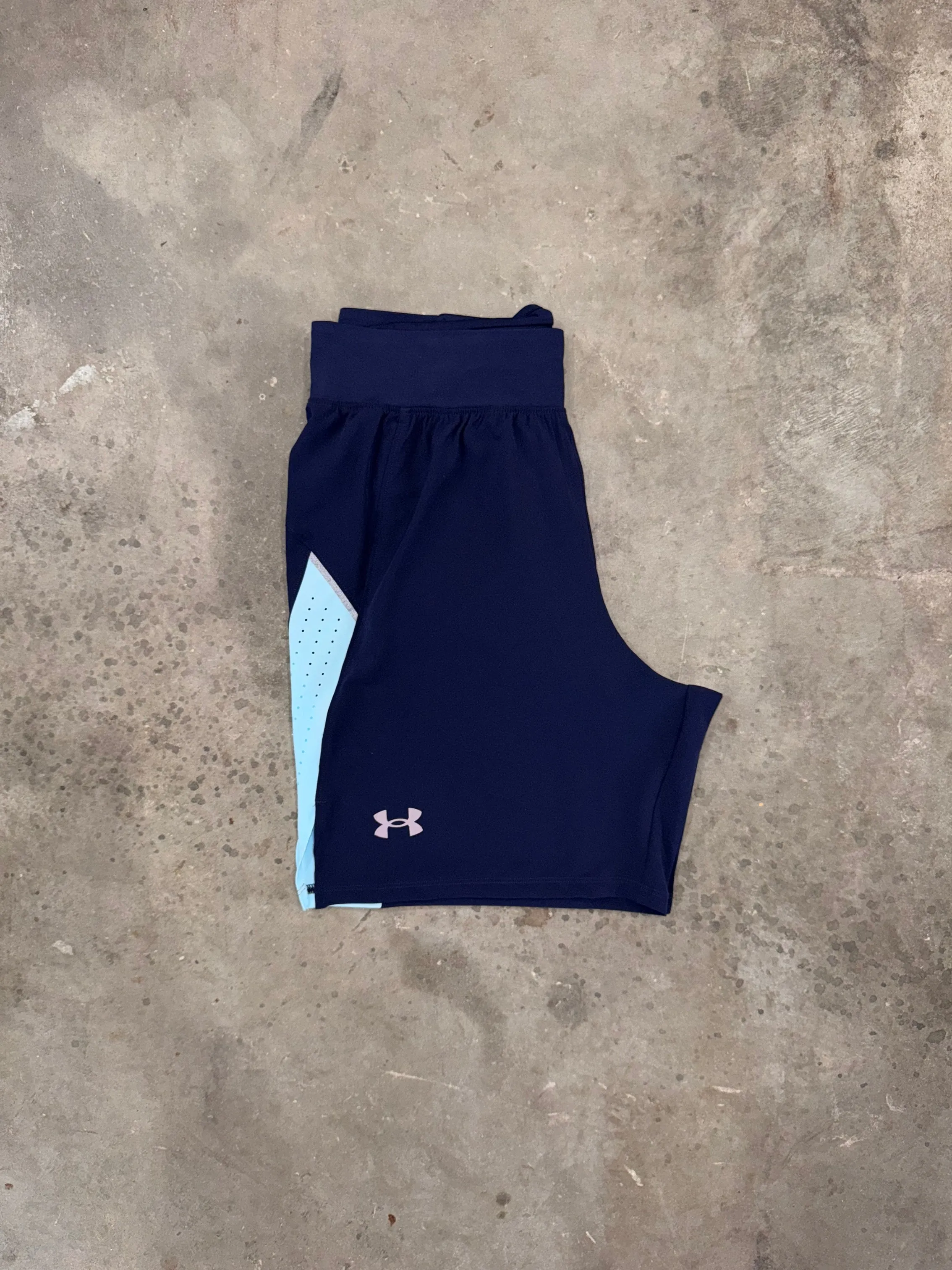 Under Armour Elite Launch Short - Navy / Stream