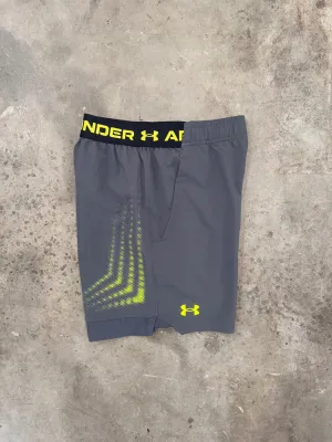 Under Armour Vanish Woven Graphic Short - Grey / Yellow