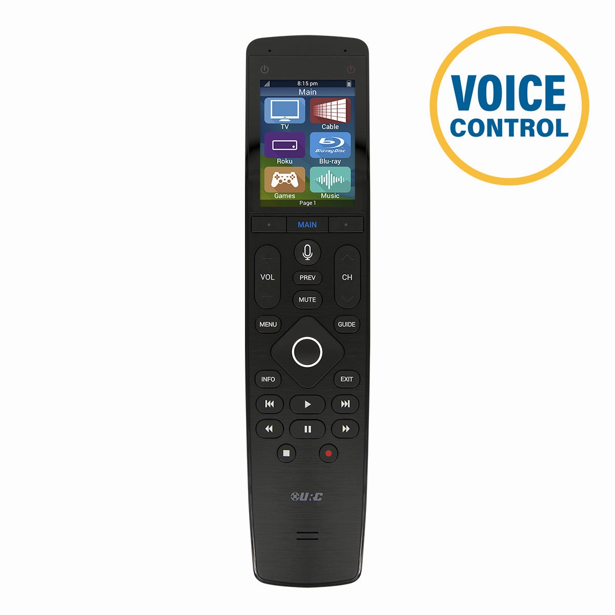 Universal Remote MX-1400 Touch Screen Wand Remote with Voice Control