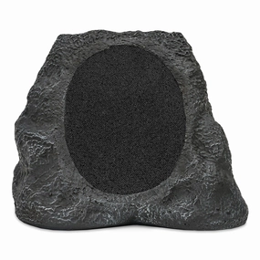 Victrola Rock Speaker Connect Bluetooth Outdoor Speaker with Solar Charging - Each (Granite) Outdoor Speakers,Weatherproof Audio,Patio Sound Systems