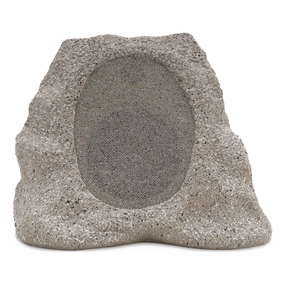 Victrola Rock Speaker Connect Bluetooth Outdoor Speaker with Solar Charging - Each (Stone) Outdoor Speakers,Weatherproof Audio,Patio Sound Systems