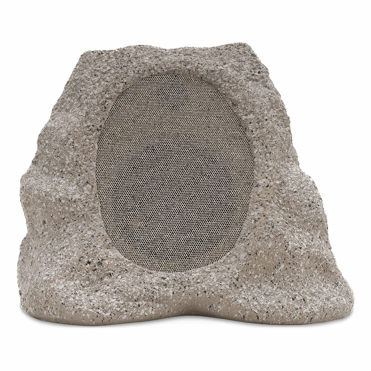 Victrola Rock Speaker Connect Bluetooth Outdoor Speaker with Solar Charging - Each (Stone) Outdoor Speakers,Weatherproof Audio,Patio Sound Systems