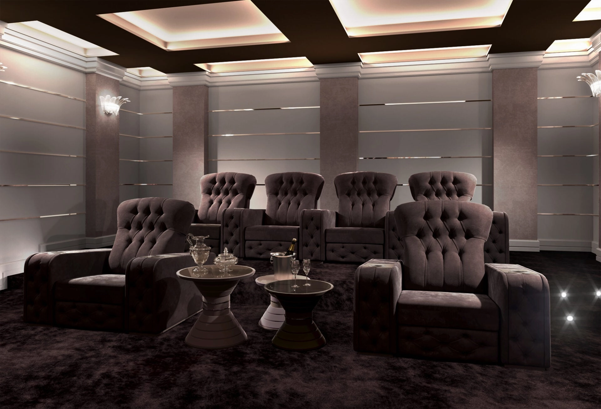 Vismara Chest Home Cinema Chair