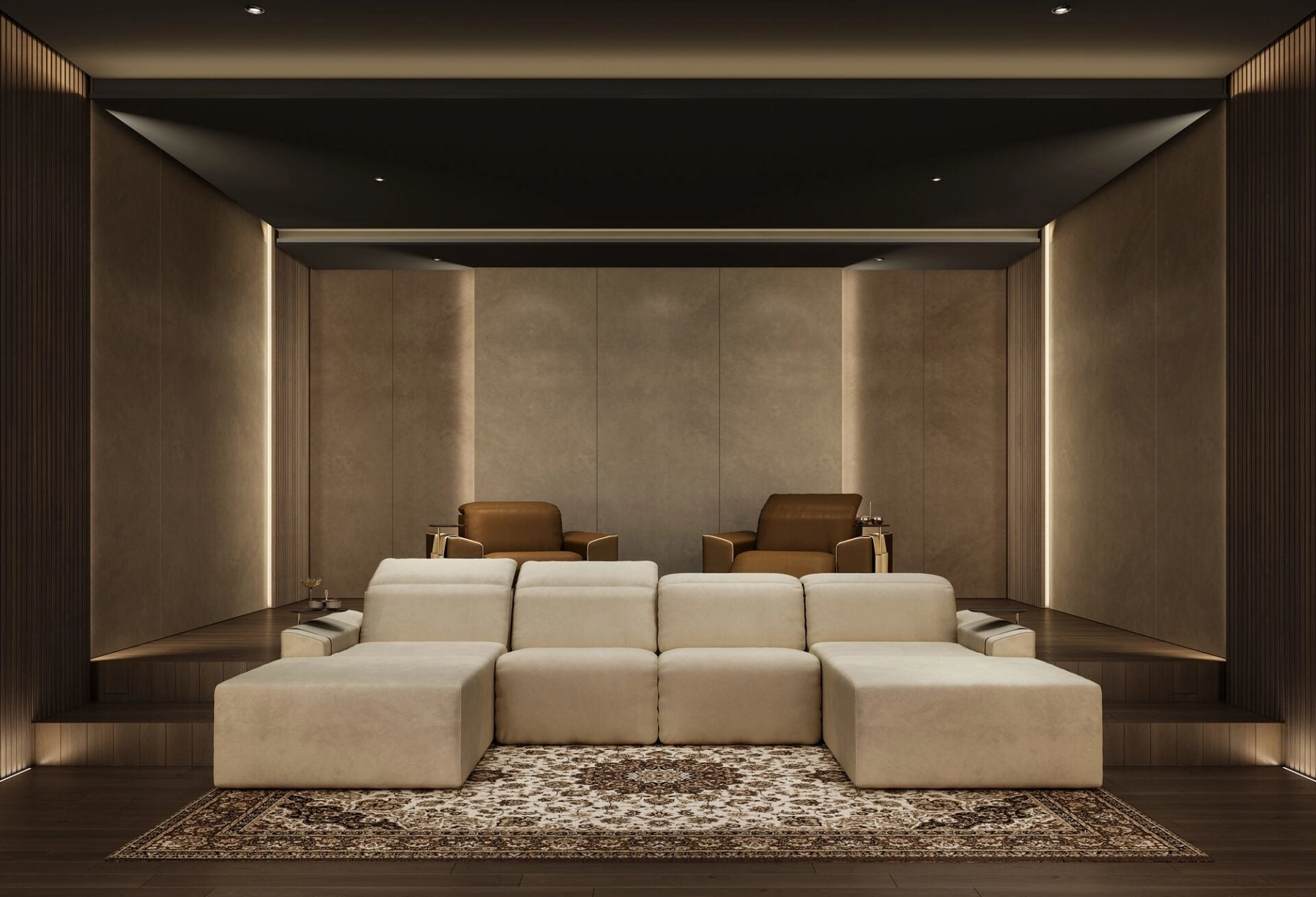 Vismara Kubrik reclining sofa