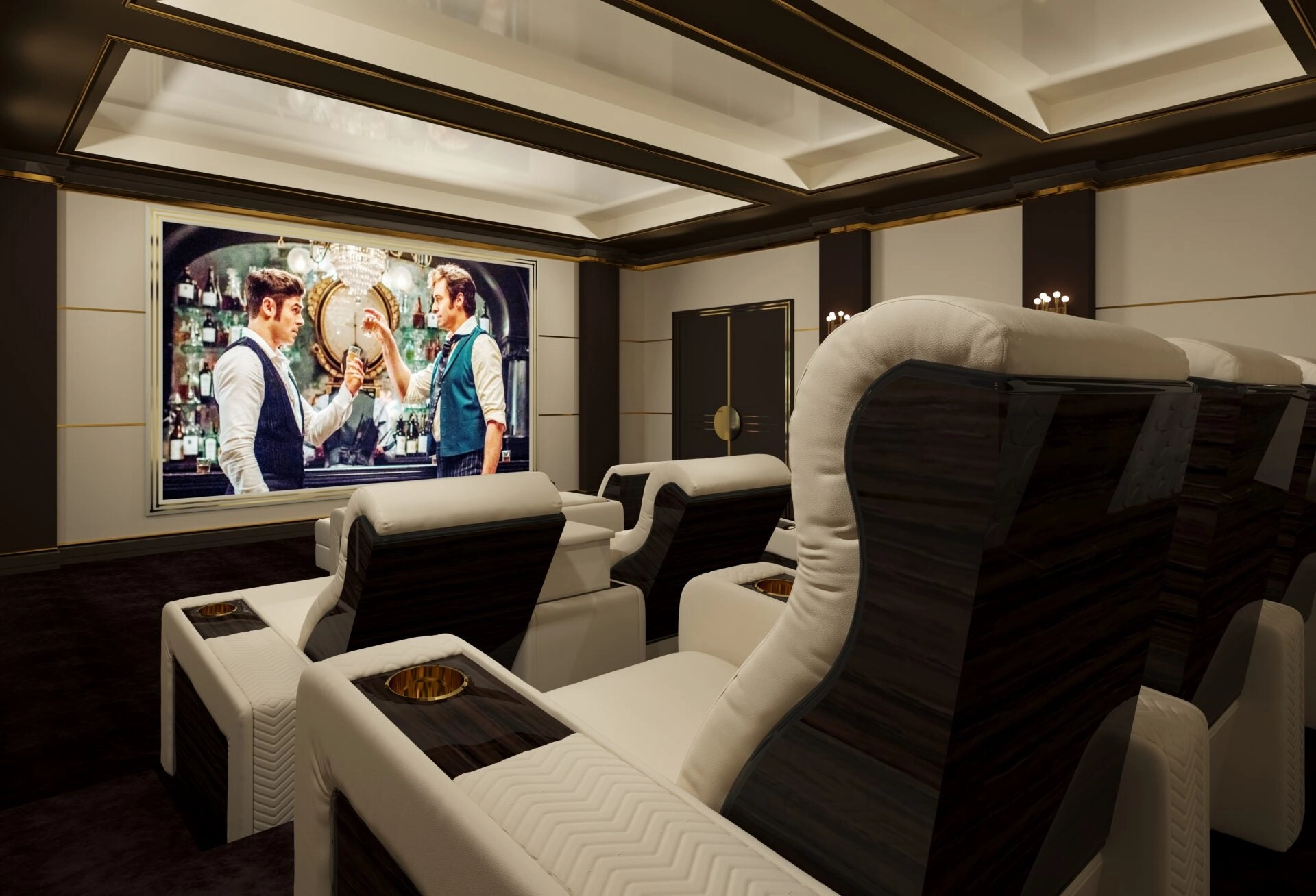 Vismara Onassis Home Cinema Chair