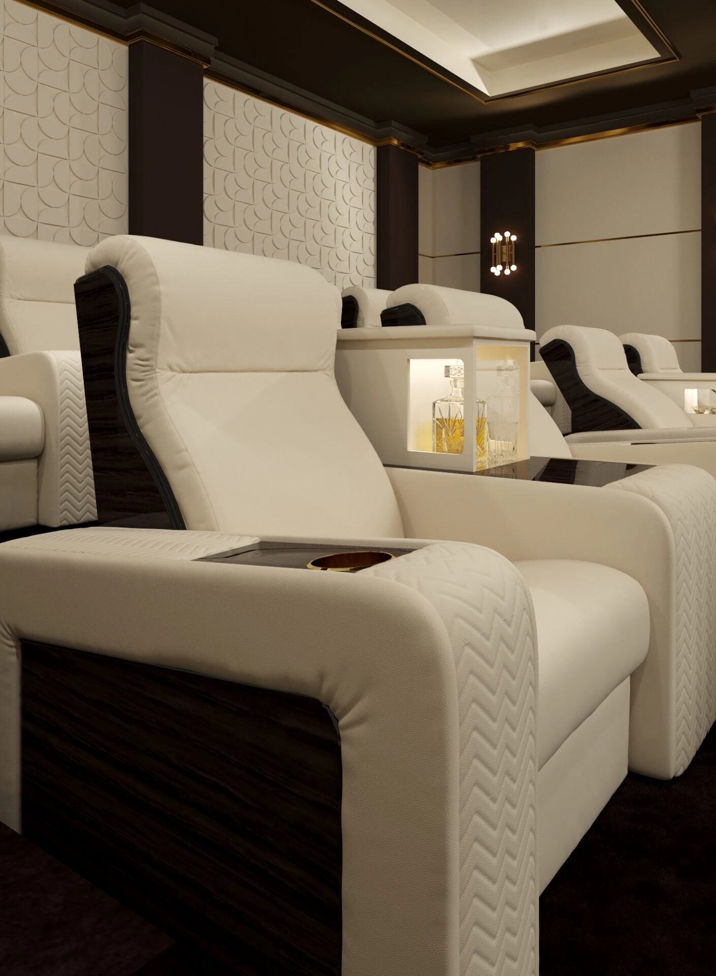 Vismara Onassis Home Cinema Chair