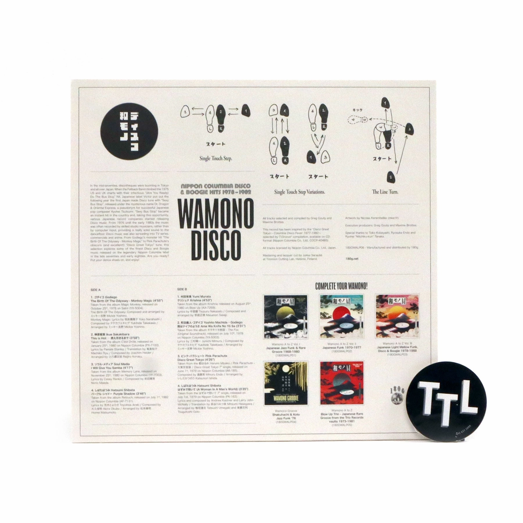 Wamono Disco: Nippon Columbia Disco & Boogie Hits 1978-1982 (180g) Vinyl LP