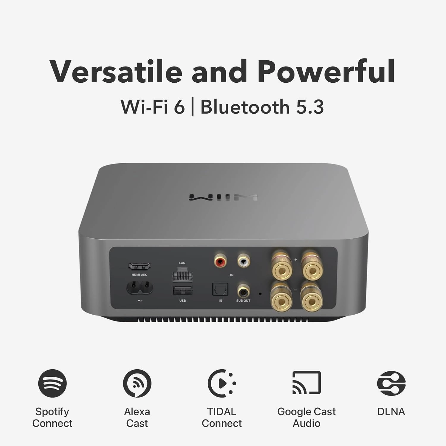 WiiM Amp Pro - Multiroom Streaming Amplifier (Each)