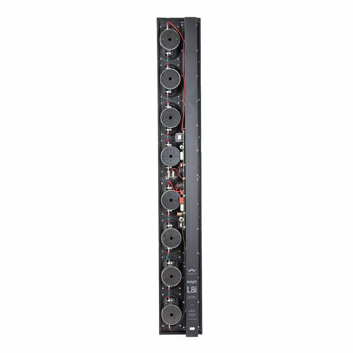Wisdom Audio L8i Line Source In-Wall Loudspeaker In Wall & In Ceiling Speakers,Recessed Speakers,Flush Mount Audio
