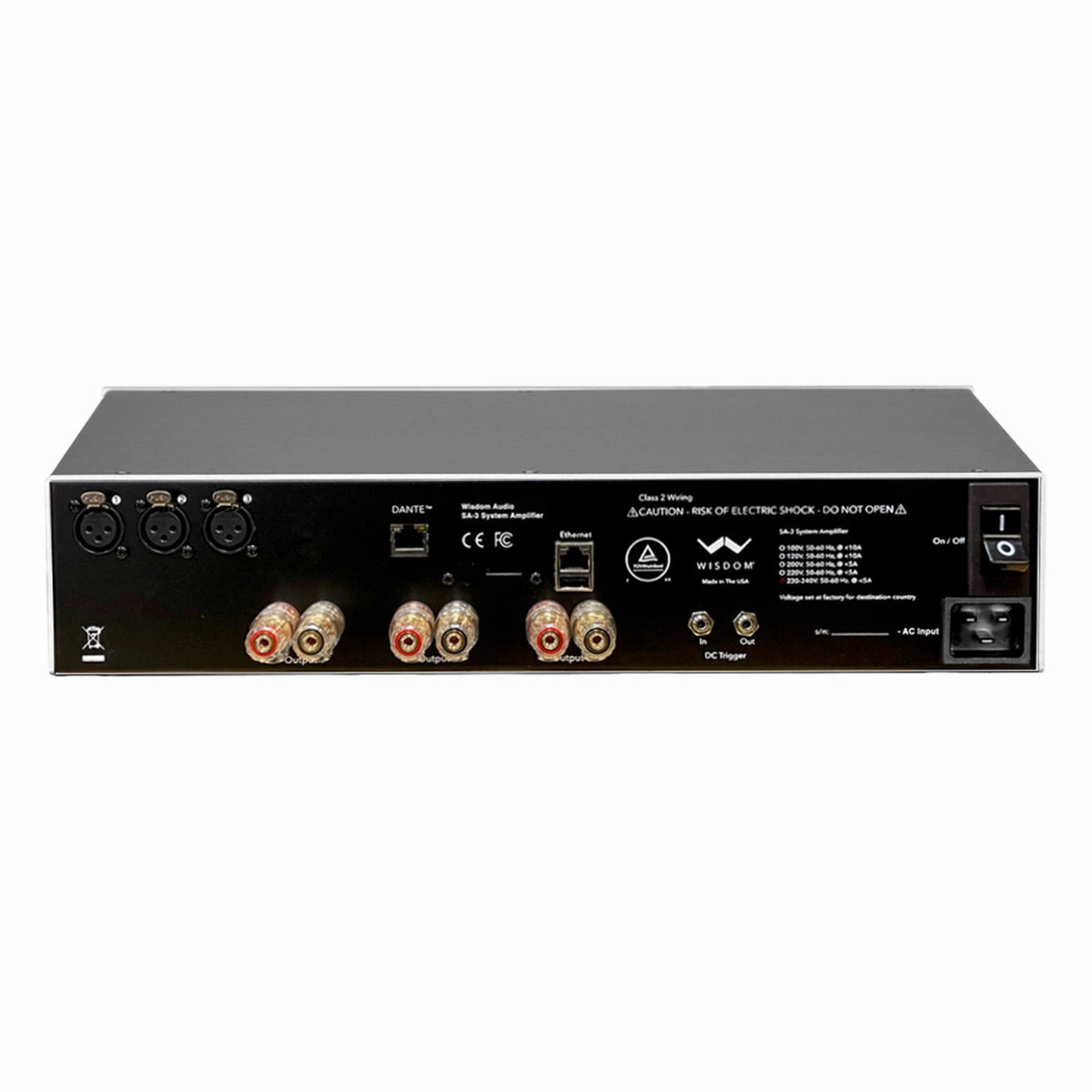Wisdom Audio SA-3 DSP Power Amplifier