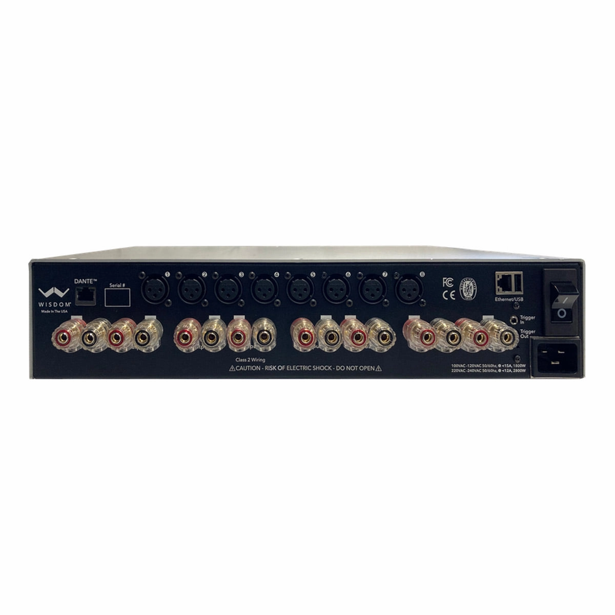 Wisdom Audio SA-8 DSP Power Amplifier