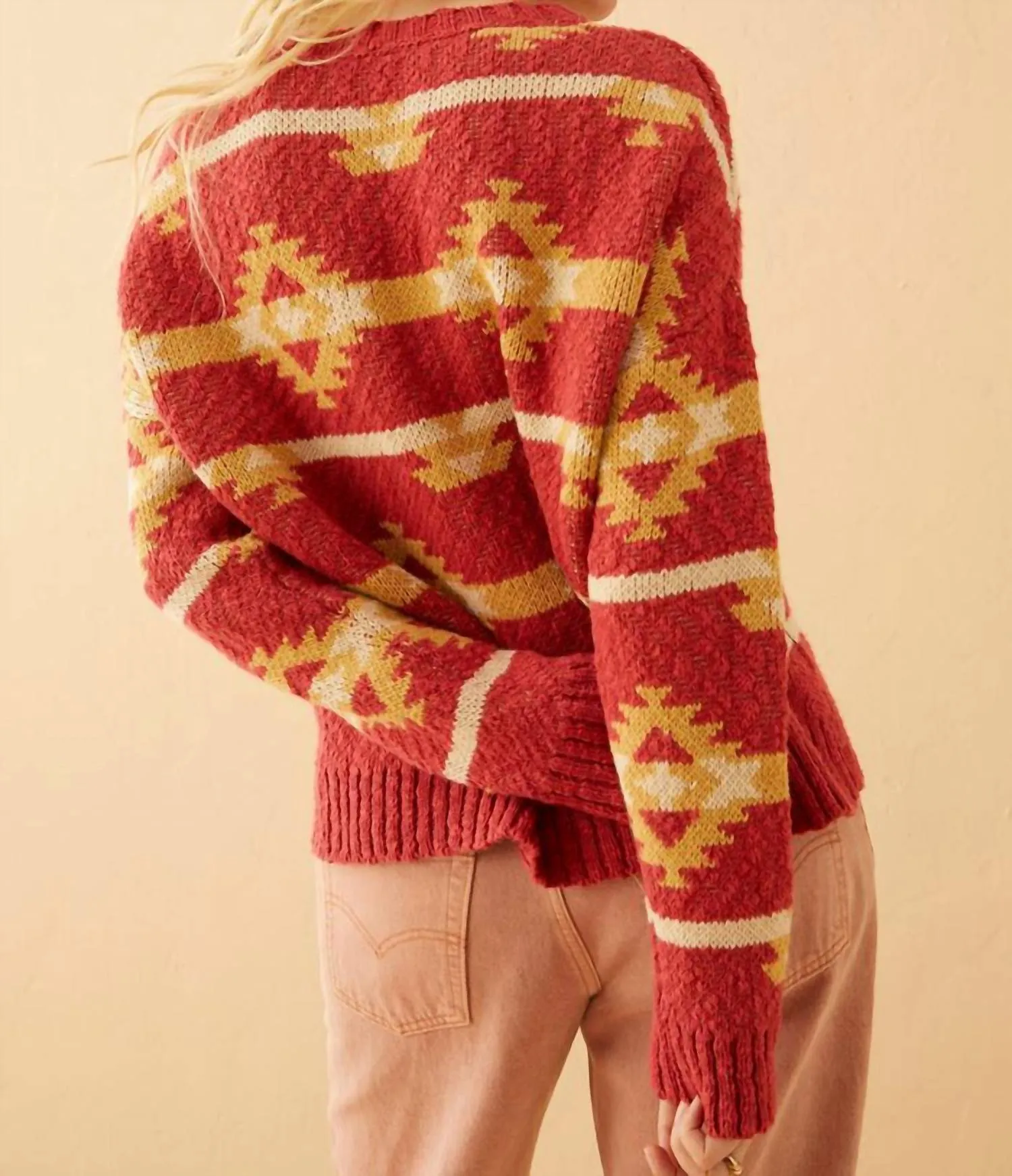 Women's Karlie Kay Sweater In Red