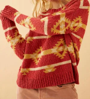 Women's Karlie Kay Sweater In Red