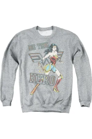 Wonder Woman 84 Be The Hero Adult Crewneck Sweatshirt