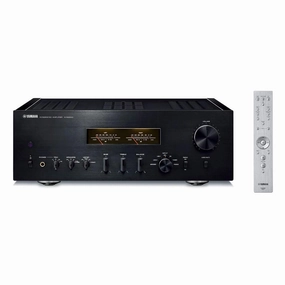 Yamaha A-S2200 Integrated Amp (Black) hi-fi volume knob,hi-fi remote control system,hi-fi smart amplifier