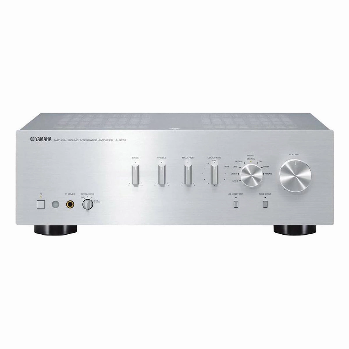 Yamaha A-S701SL Integrated Amplifier (Silver)