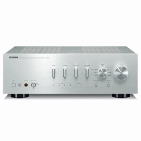 Yamaha A-S801 Integrated Amplifier (Silver) hi-fi volume knob,hi-fi remote control system,hi-fi smart amplifier