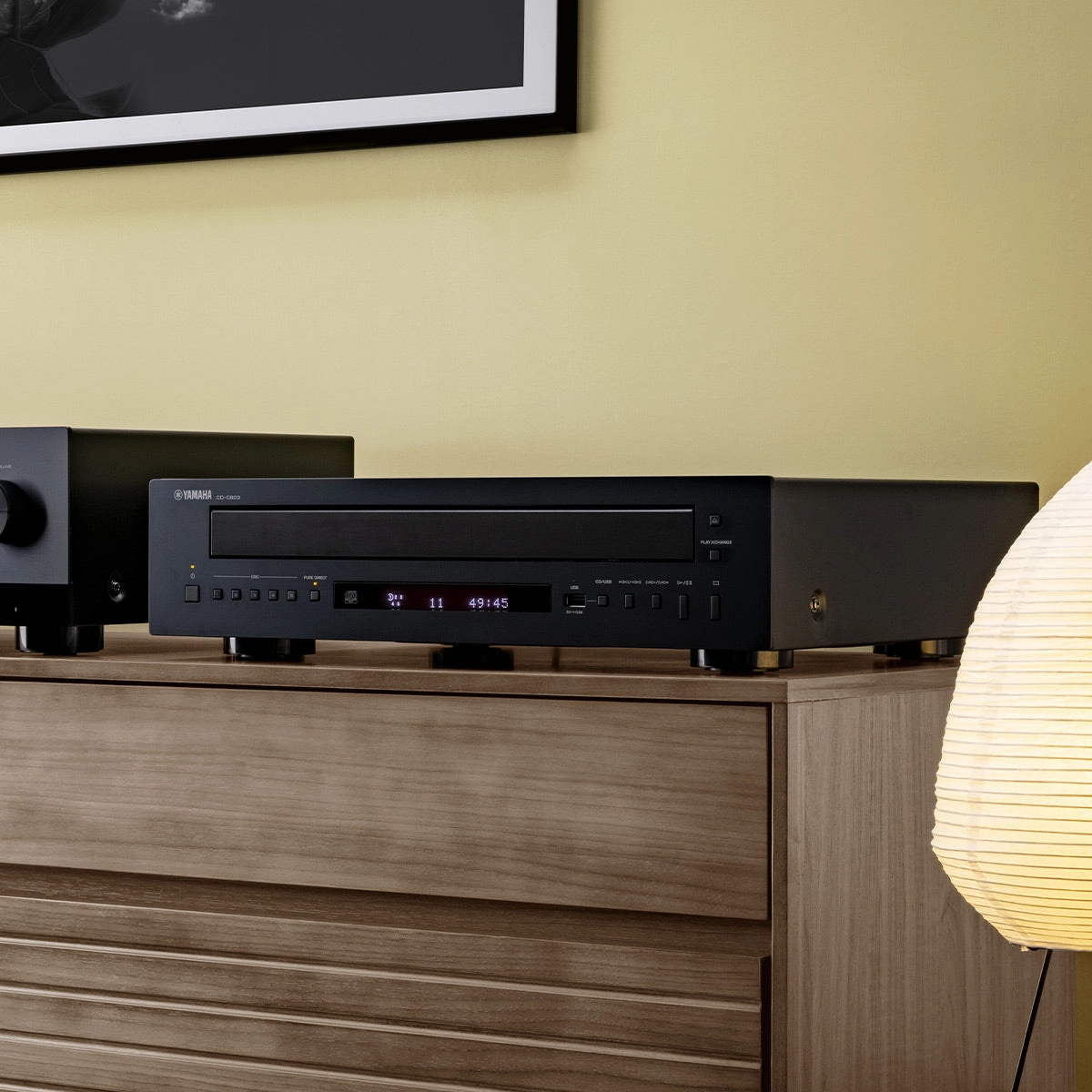 Yamaha CD-C603BL 5-Disc CD Changer with USB Playback and PlayXChange (Black)