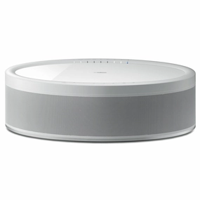 Yamaha MusicCast 50 Wireless Speaker (White) Wireless & Multiroom Speakers,WiFi Speakers,Connected Audio