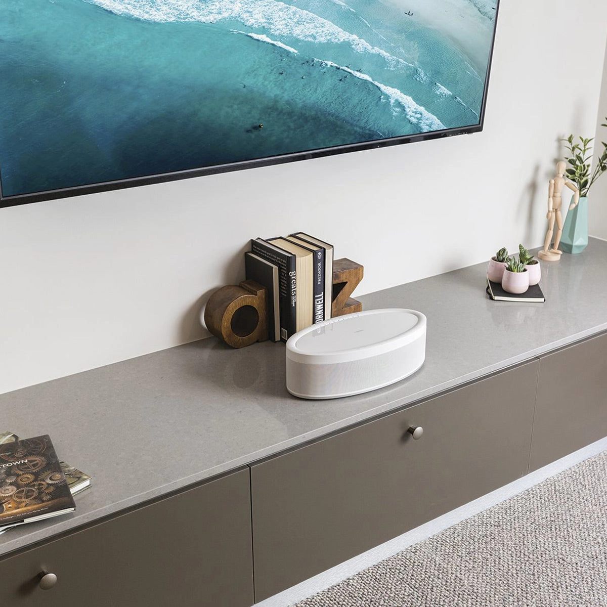 Yamaha MusicCast 50 Wireless Speaker (White)