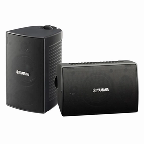 Yamaha NS-AW294 High Performance Outdoor Speakers - Pair (Black) Outdoor Speakers,Weatherproof Audio,Patio Sound Systems