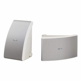 Yamaha NS-AW392 All-Weather 2-Way Outdoor Speakers - Pair (White) Surround Sound Speakers,Multichannel Audio,5.1 Systems