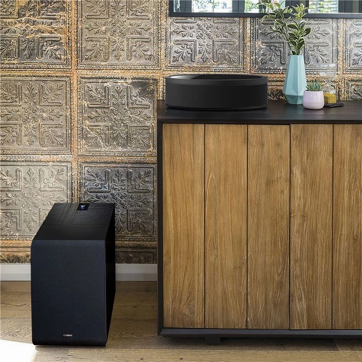 Yamaha NSW100 MusicCast 100 8 130W Active Wireless Subwoofer