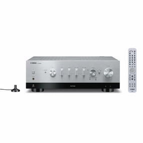 Yamaha R-N1000A Stereo Network Receiver with HDMI ARC, Bluetooth, Wi-Fi, and MusicCast (Silver) hi-fi volume knob,hi-fi remote control system,hi-fi smart amplifier
