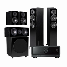 Yamaha RX-V4A & Wharfedale WH-D10,Diamond 12.2,12.3,12.C Bundle hi-fi analog preamp,hi-fi dynamic range audio,hi-fi stereo for TV