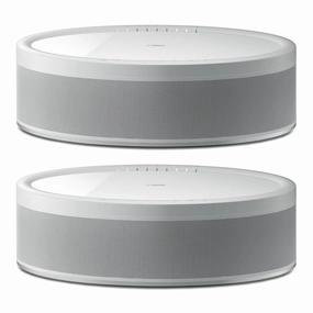Yamaha WX-051BL MusicCast 50 Wireless Speakers - Pair (White) Wireless & Multiroom Speakers,WiFi Speakers,Connected Audio