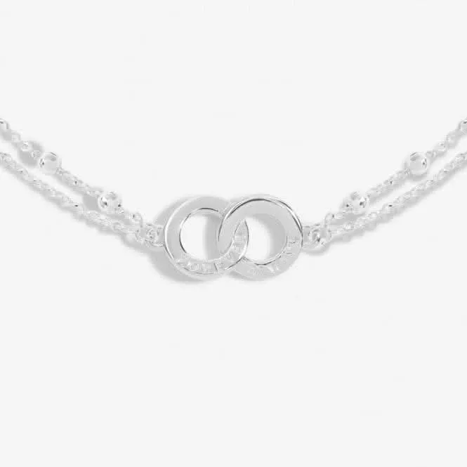 You Are My Forever Always Silver Plated 18cm   3cm Bracelet 6736 Joma Jewellery