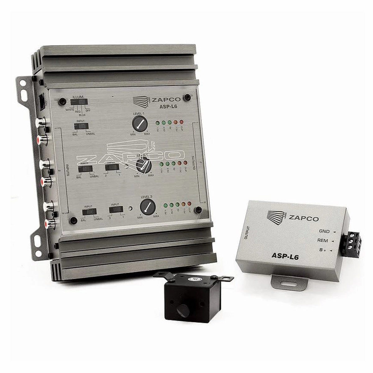 Zapco ASP-L6 6-Channel Pre-Amp Line Driver Car amplifiers & processors,Car Audio Amps,Vehicle Sound Systems