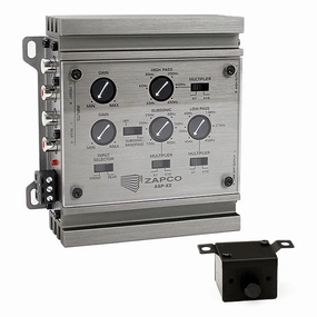 Zapco ASP-X2 2-Way Electronic Crossover Car amplifiers & processors,Car Audio Amps,Vehicle Sound Systems